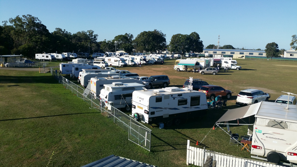 Pine Rivers Showground camping near Brisbane