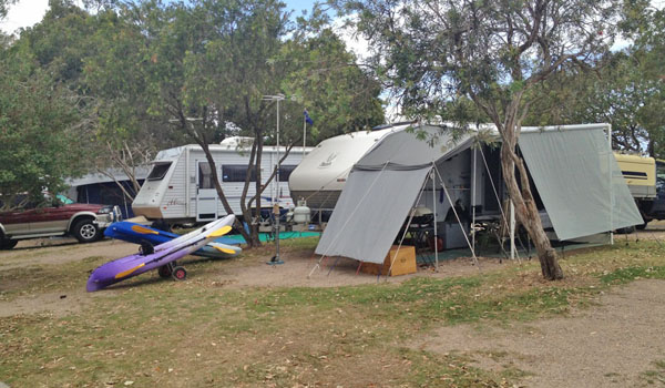 Cotton Tree Holiday Park camping near the Sunshine Coast