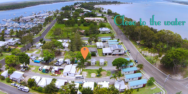 Kingfisher Caravan Park camping near Tin Can Bay